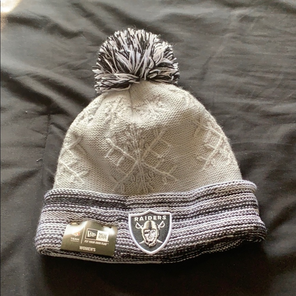 Raiders beanie